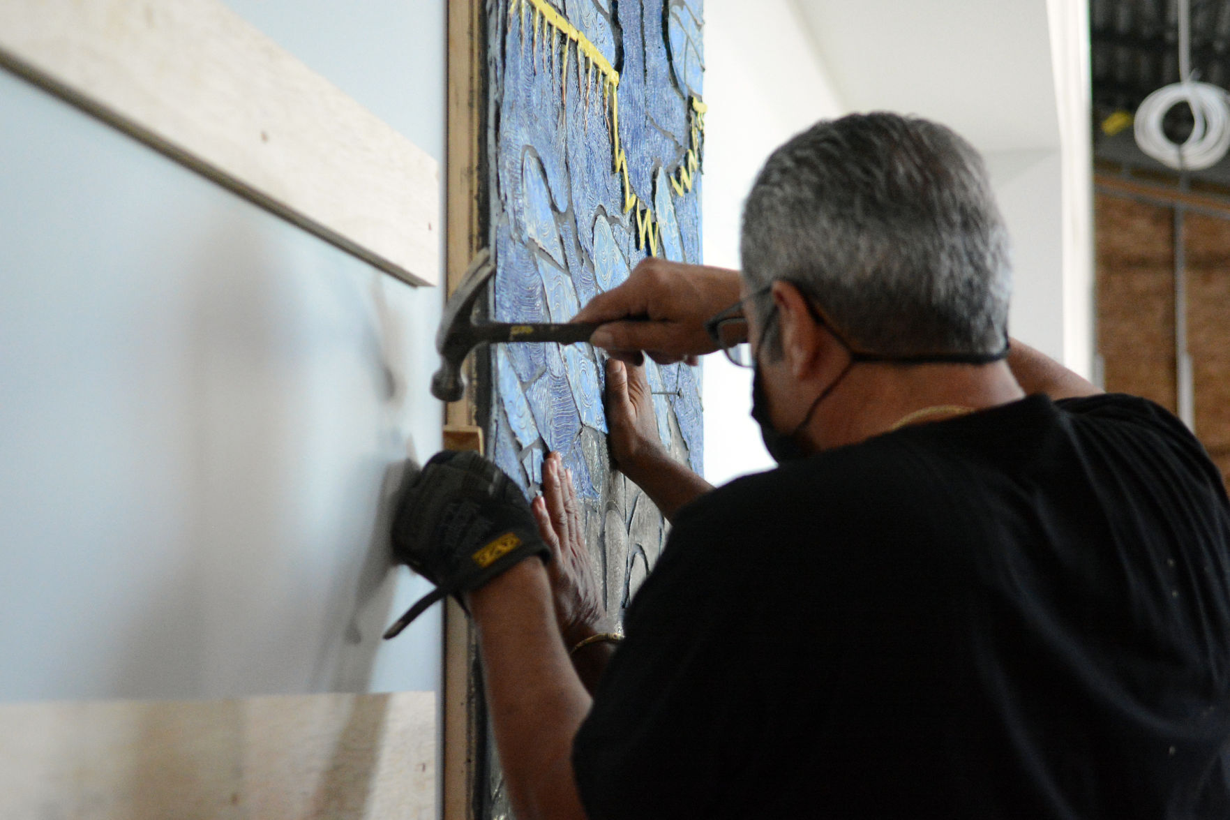 Little Eagle Arts Foundation mural for Baraboo middle school